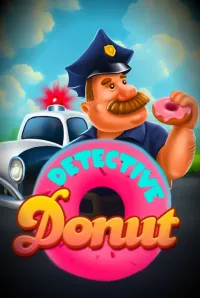 detective donut slot logo