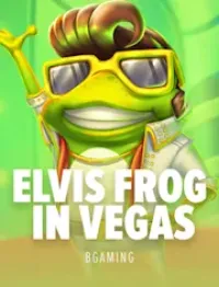 elvis frog in vegas - logo